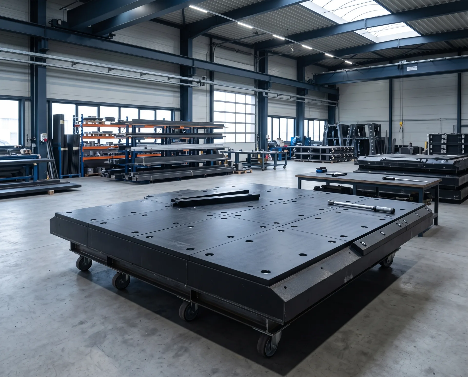 Custom industrial assembly completed at the Polimetsan production facility